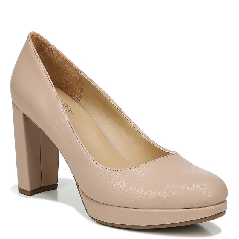 Naturalizer Womens Berlin Pump, Taupe, 11 Wide US - Image 2